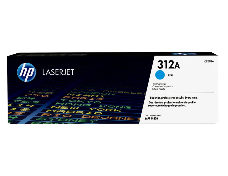 HP 312A cyaan LaserJet tonercartridge