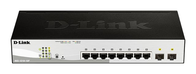 D-Link DGS-1210-10P netwerk-switch