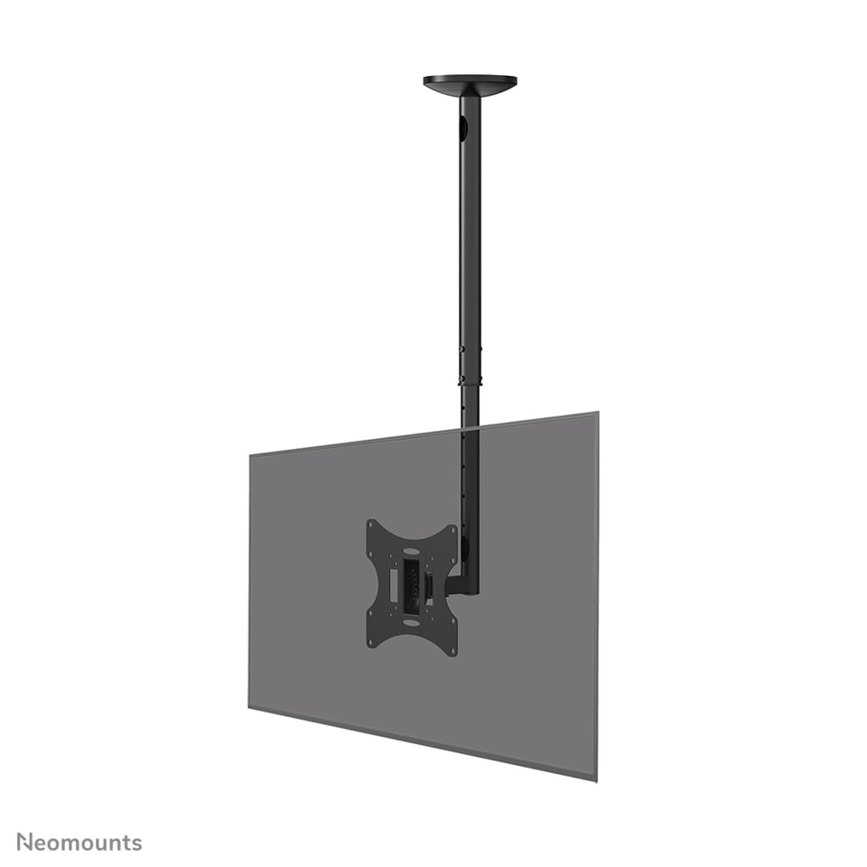 Neomounts FPMA-C060BLACK Monitor/TV-beugel plafond 10-40" - h 60-85 cm