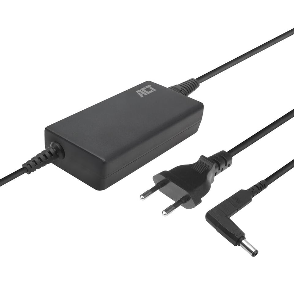 ACT Compacte laptoplader 65W (voor laptops tot 15,6 inch)