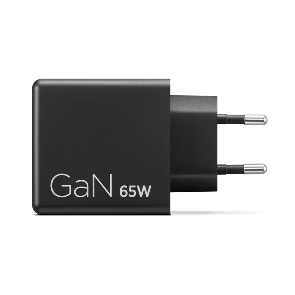 Lenovo Dual USB-C 65W GaN Charger Universeel Zwart AC Binnen