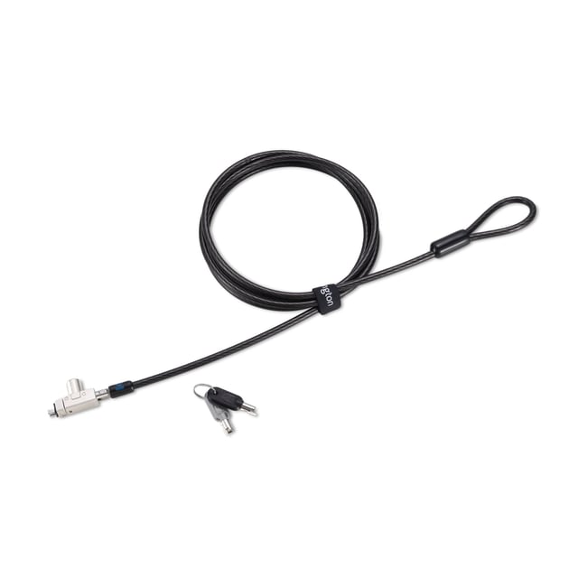 Kensington Slim N17 2.0 Keyed Laptop Lock voor Wedge-Shaped Slots