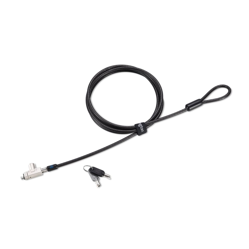 Kensington Slim N17 2.0 Keyed Laptop Lock voor Wedge-Shaped Slots